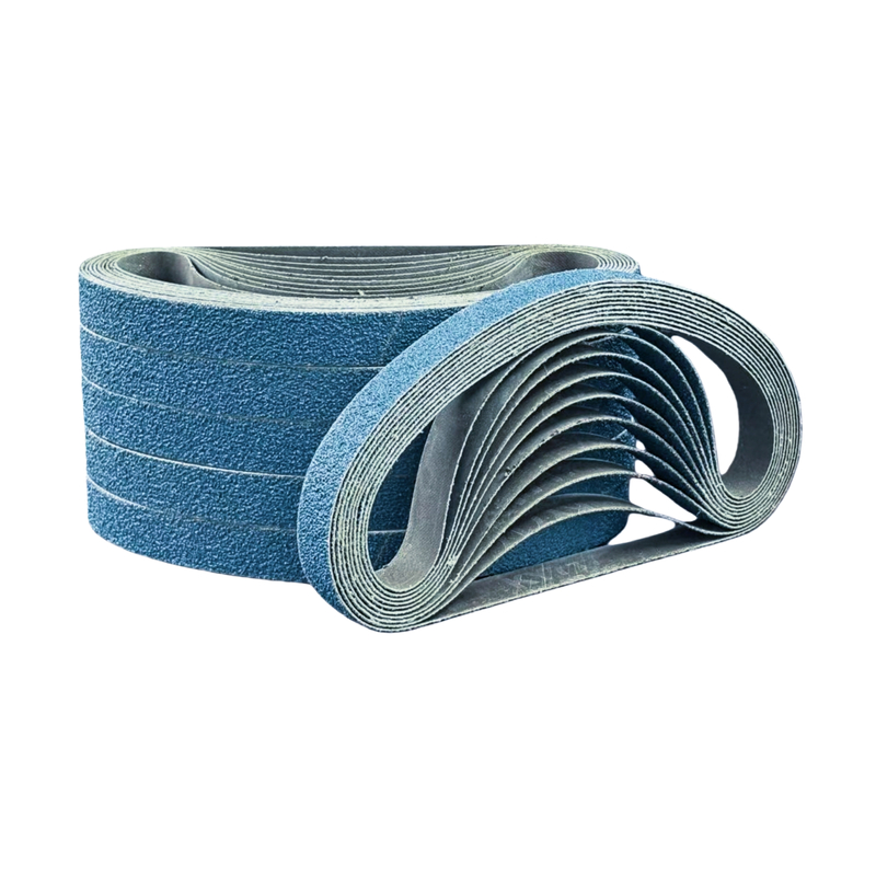 Blue Zirconia Corundum Sanding Belt 20 x 520 mm