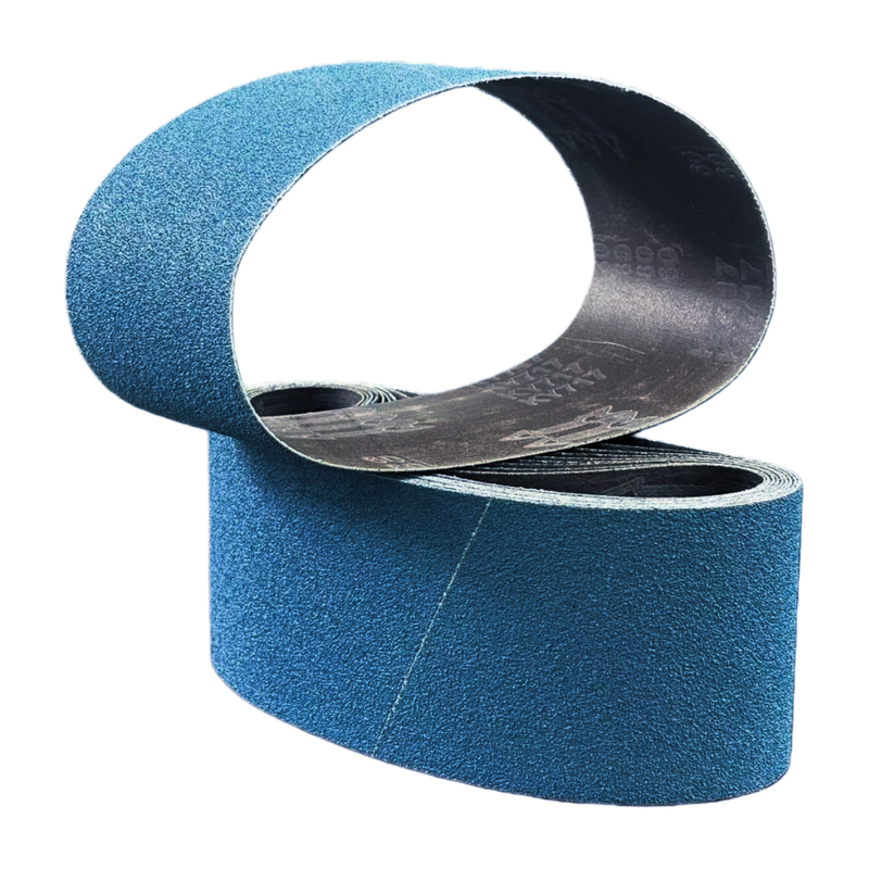 Blue Zirconia Corundum Sanding Belt 75 x 533 mm