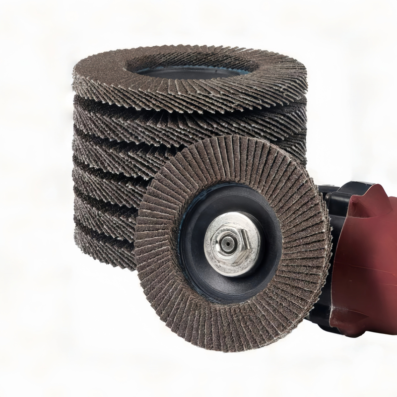 Brown Aluminum Oxide Flap Disc (Plastic Backing)