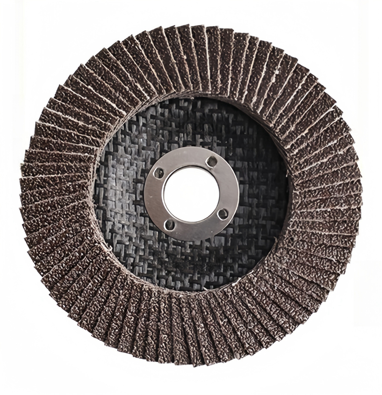 Brown Aluminum Oxide Flap Disc – Fiber Backing