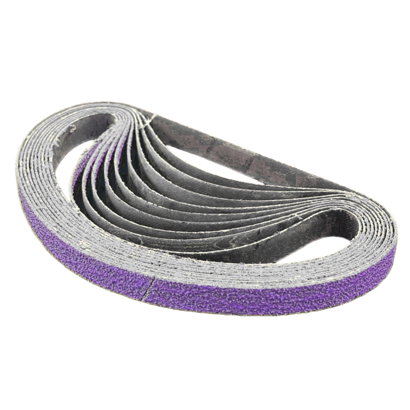 Purple Ceramic Abrasive Sanding Belt 13 X 457mm