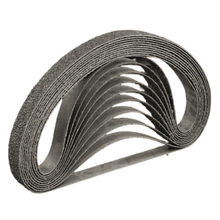 Black Silicon Carbide Sanding Belt 13 x 457 mm