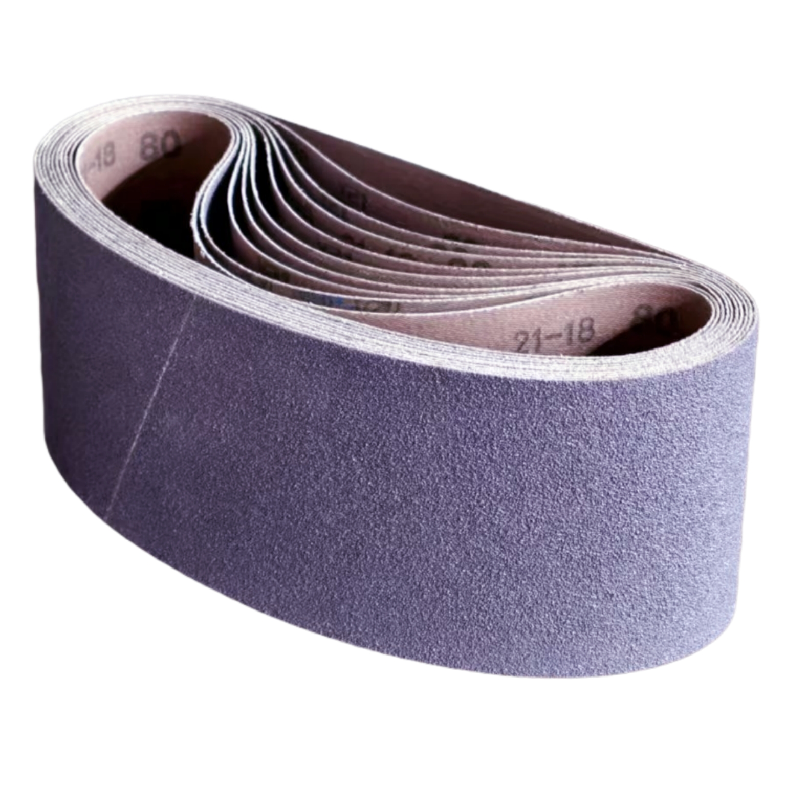 Purple Ceramic Abrasive Sanding Belt 75 x 533 mm