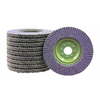 Purple Ceramic Flap Disc – Metal Backing 