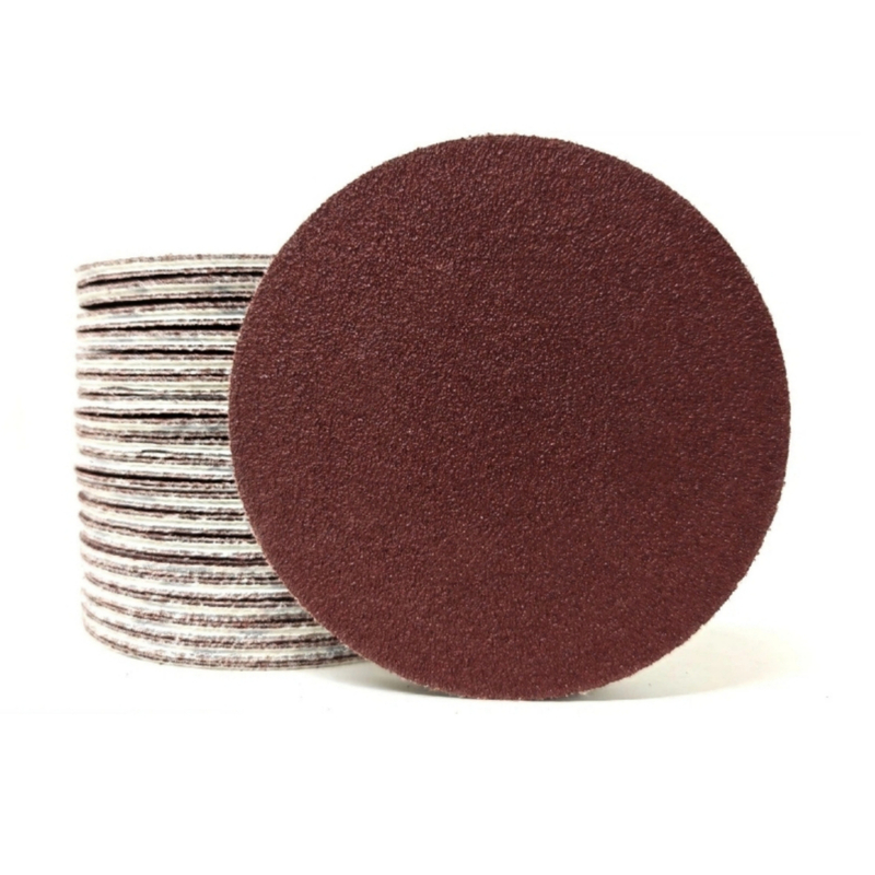 Red Aluminum Oxide 125mm Velcro Sanding Disc 