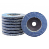 Blue Aluminum Oxide Flap Disc - Plastic Backing