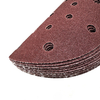 Red Aluminum Oxide 15 Holes 150mm Velcro Sanding Disc 