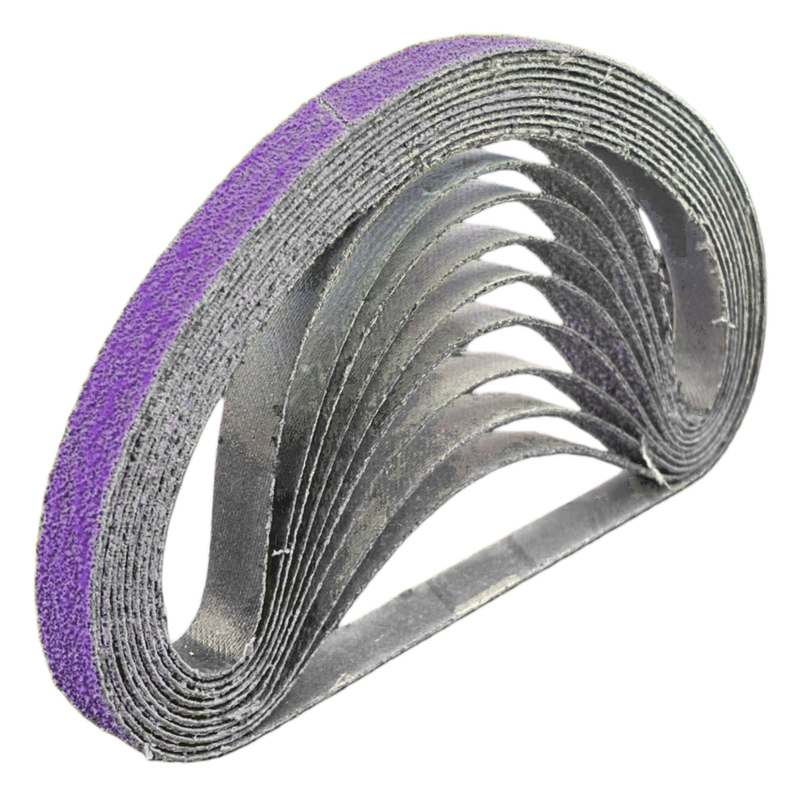 Purple Ceramic Abrasive Sanding Belt 13 X 457mm