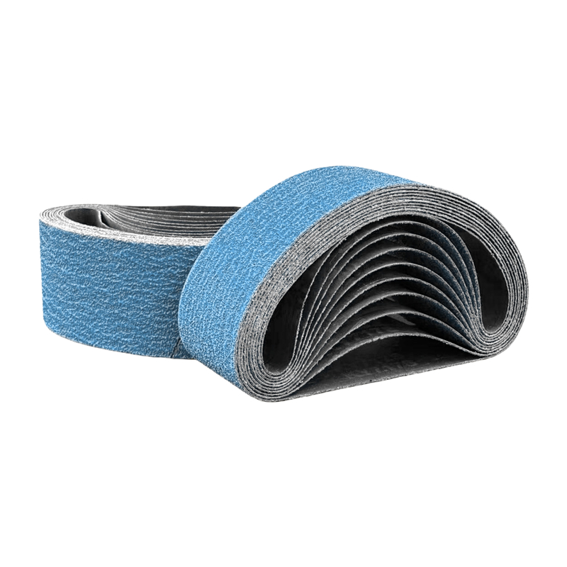 Blue Ceramic Abrasive Sanding Belt 75 X 533 mm