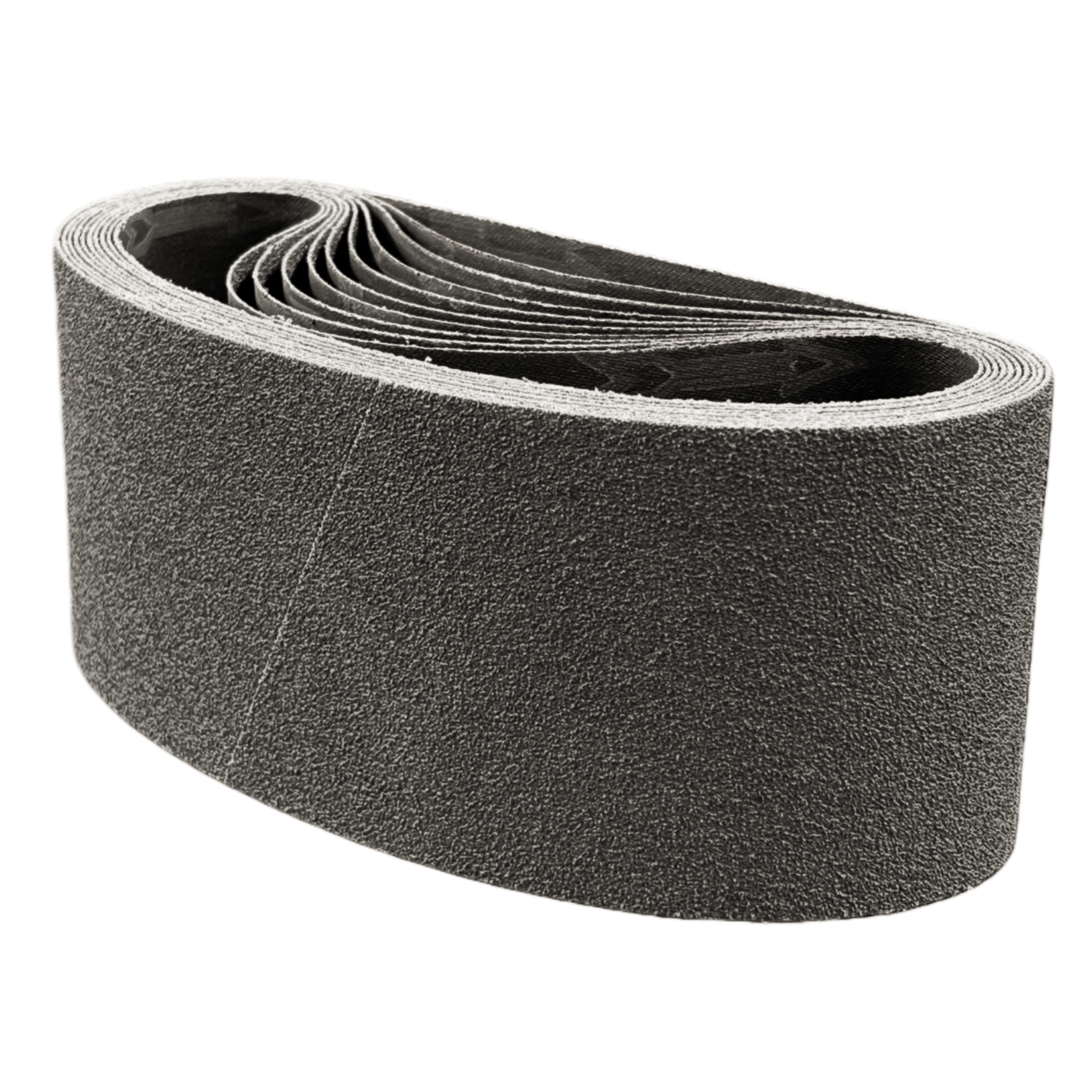Black Silicon Carbide Sanding Belt 75 x 533 mm