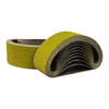 Yellow Ceramic Sanding Belt 75 x 533 mm 